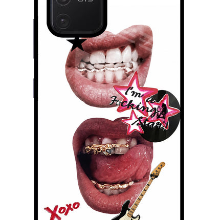 Rockstar Samsung S10 Lite Glass Case