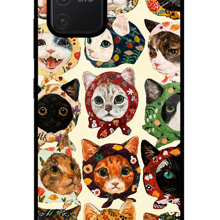Cool Cat Samsung S10 Lite Glass Case