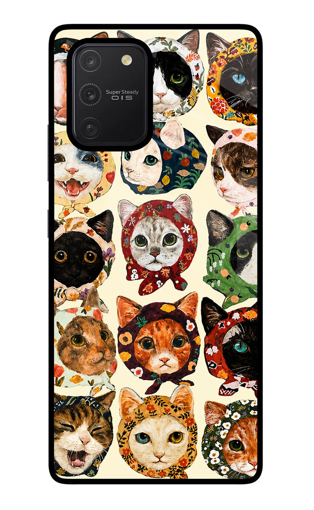 Cool Cat Samsung S10 Lite Glass Case