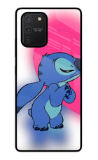 Stitch Hug Samsung S10 Lite Glass Case