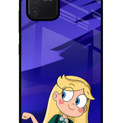 Star Glow Samsung S10 Lite Glass Case