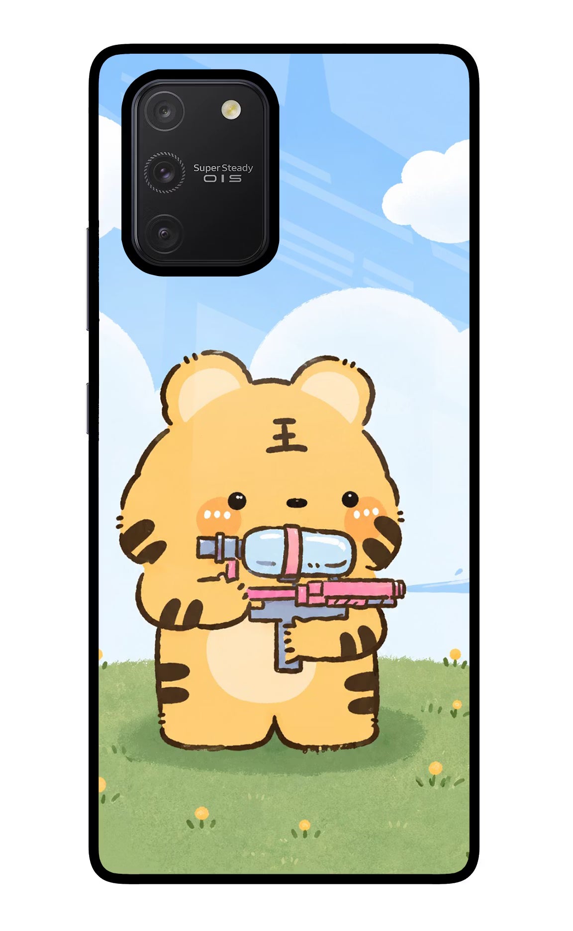 Tiger Treat Samsung S10 Lite Glass Case