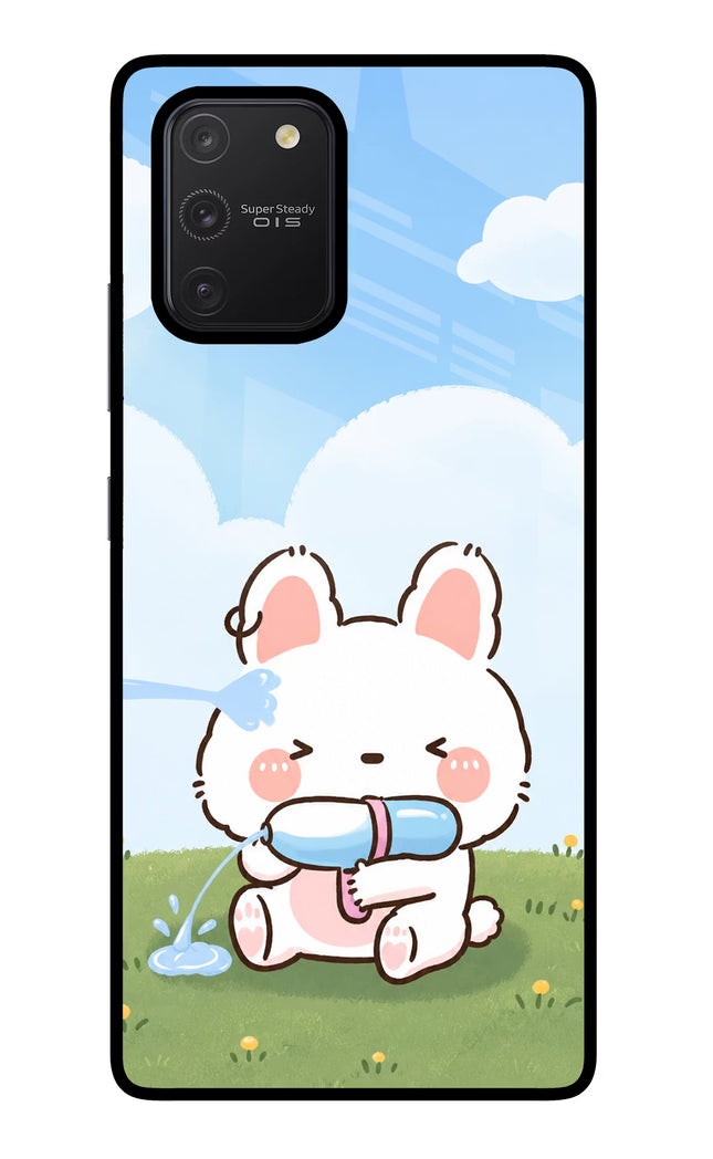 Bunny Treat Samsung S10 Lite Glass Case