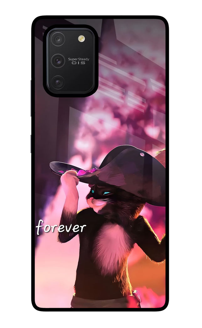 Forever Cat Samsung S10 Lite Glass Case