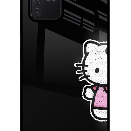 Kitty Charm Samsung S10 Lite Glass Case