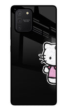 Kitty Charm Samsung S10 Lite Glass Case