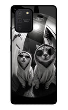 Hood Cats Samsung S10 Lite Glass Case