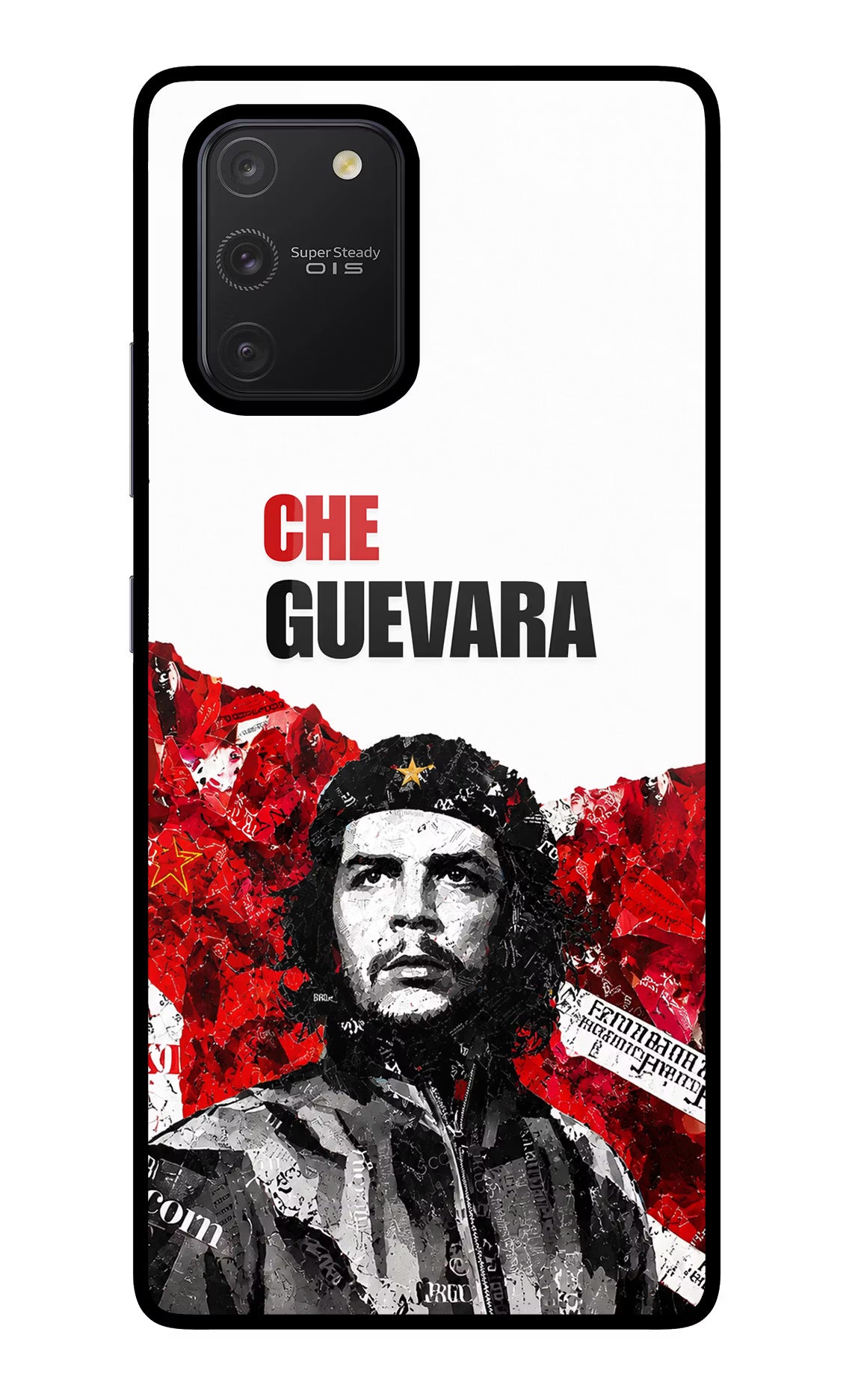Che Guevara Revolution Samsung S10 Lite Glass Case