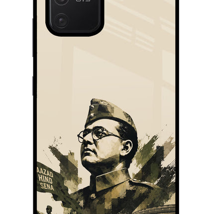 Netaji Rising Samsung S10 Lite Glass Case