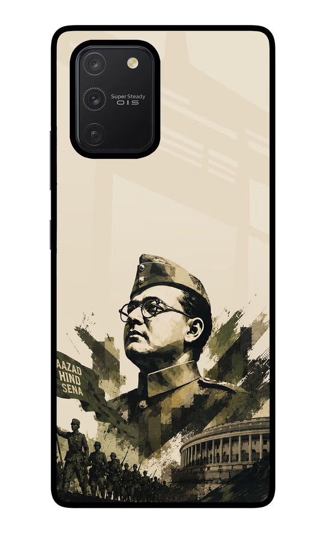 Netaji Rising Samsung S10 Lite Glass Case