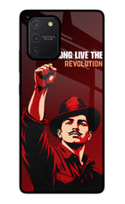 Bhagat Singh Revolution Samsung S10 Lite Glass Case