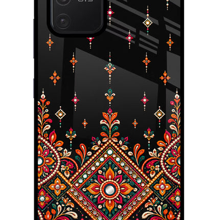 Noir Mehfil Samsung S10 Lite Glass Case