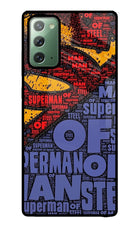 Superman Samsung Note 20 Glass Case