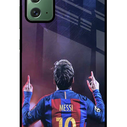 Messi Samsung Note 20 Glass Case