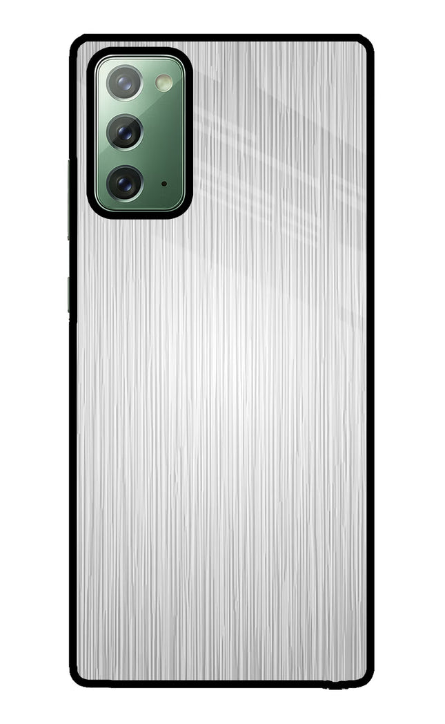 Wooden Grey Texture Samsung Note 20 Glass Case