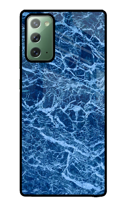 Blue Marble Samsung Note 20 Glass Case