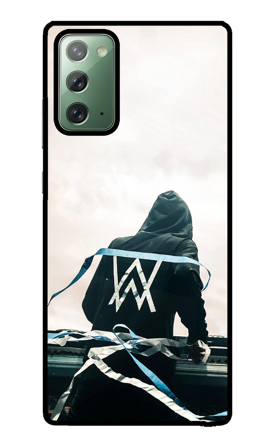 Alan Walker Samsung Note 20 Back Cover, Glass case