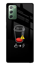 Coffee Samsung Note 20 Glass Case