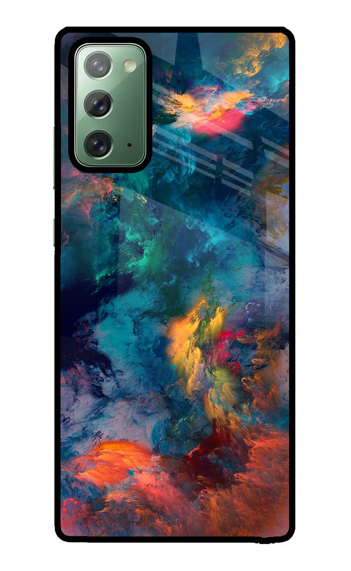 Artwork Paint Samsung Note 20 Glass Case Back Cover by Casekaro