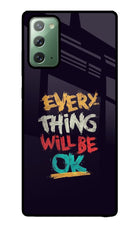 Everything Will Be Ok Samsung Note 20 Glass Case