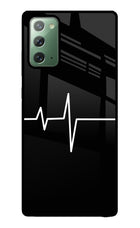 Heart Beats Samsung Note 20 Glass Case