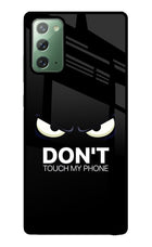 Don'T Touch My Phone Samsung Note 20 Glass Case