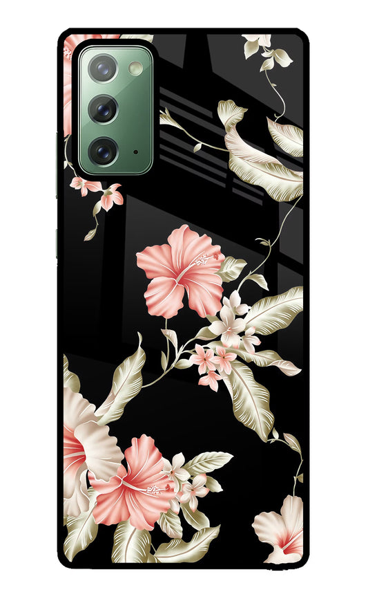 Flowers Samsung Note 20 Glass Case