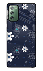 Flowers Samsung Note 20 Glass Case