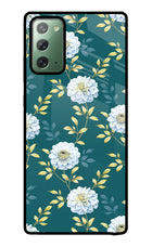 Flowers Samsung Note 20 Glass Case