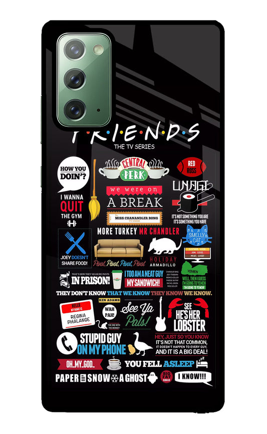 FRIENDS Samsung Note 20 Glass Case