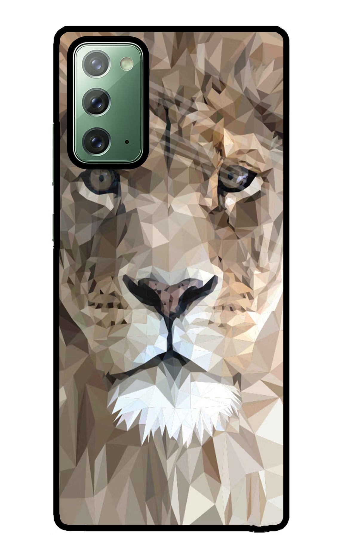 Lion Art Samsung Note 20 Glass Case