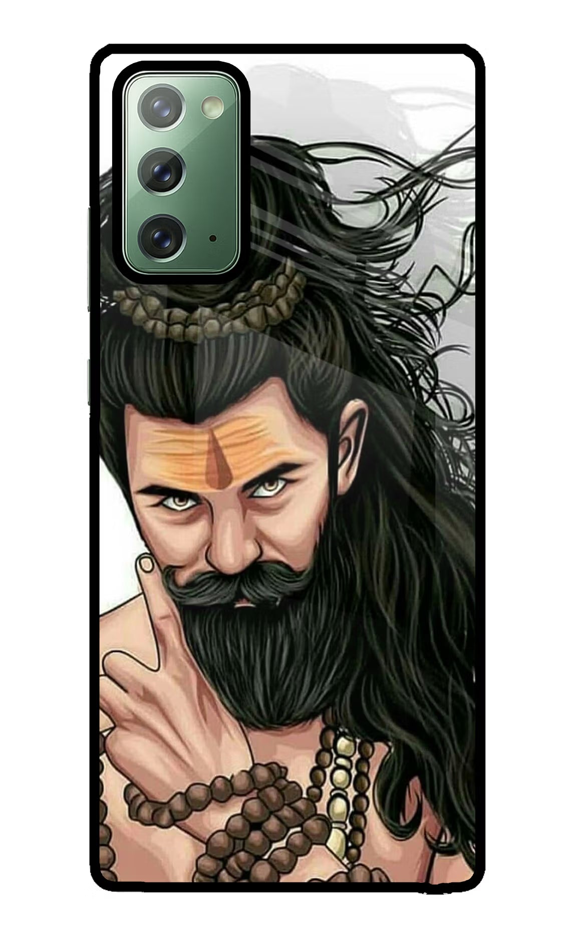 Mahadev Samsung Note 20 Glass Case