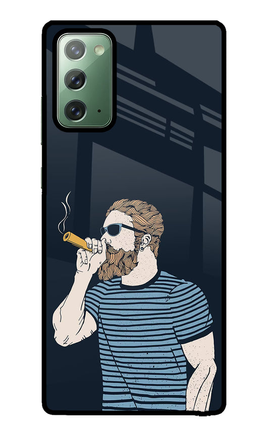 Smoking Samsung Note 20 Glass Case