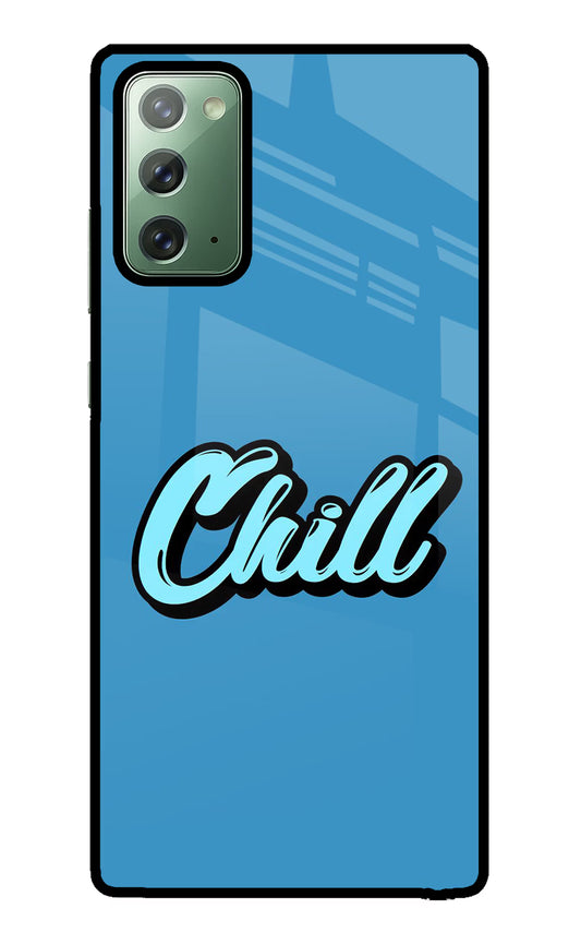 Chill Samsung Note 20 Glass Case