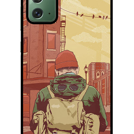 Adventurous Samsung Note 20 Glass Case Back Cover by Casekaro