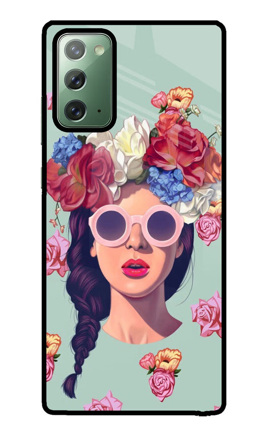 Pretty Girl Samsung Note 20 Glass Case