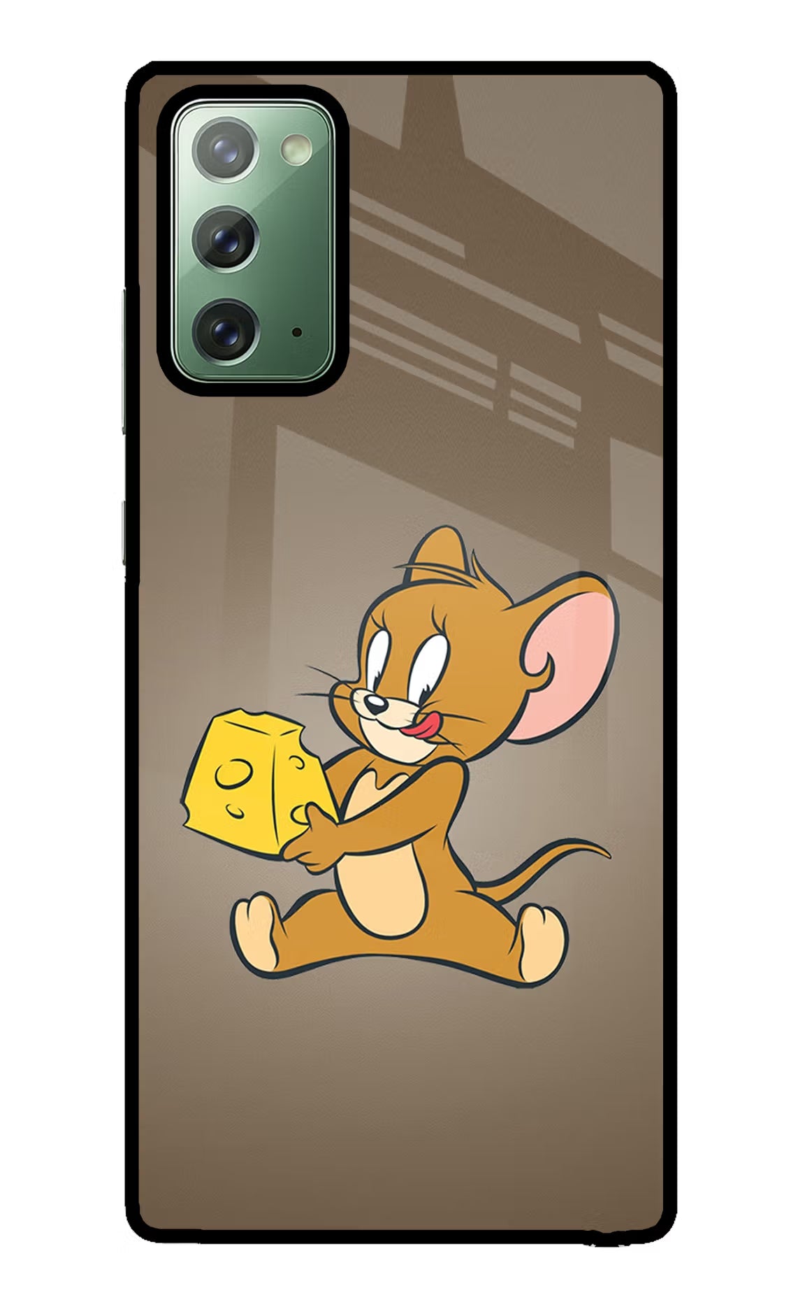 Jerry Samsung Note 20 Glass Case Back Cover by Casekaro