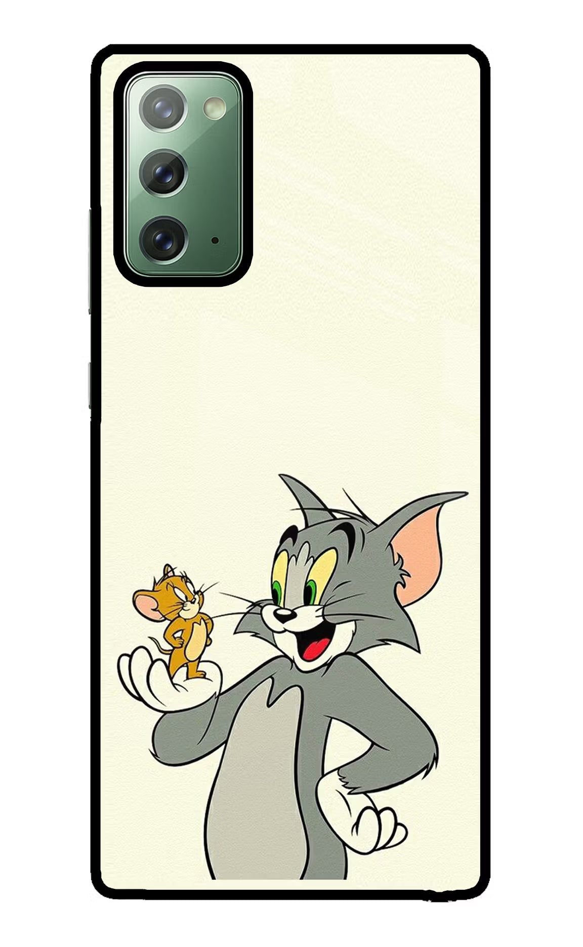 Tom & Jerry Samsung Note 20 Glass Case Back Cover by Casekaro