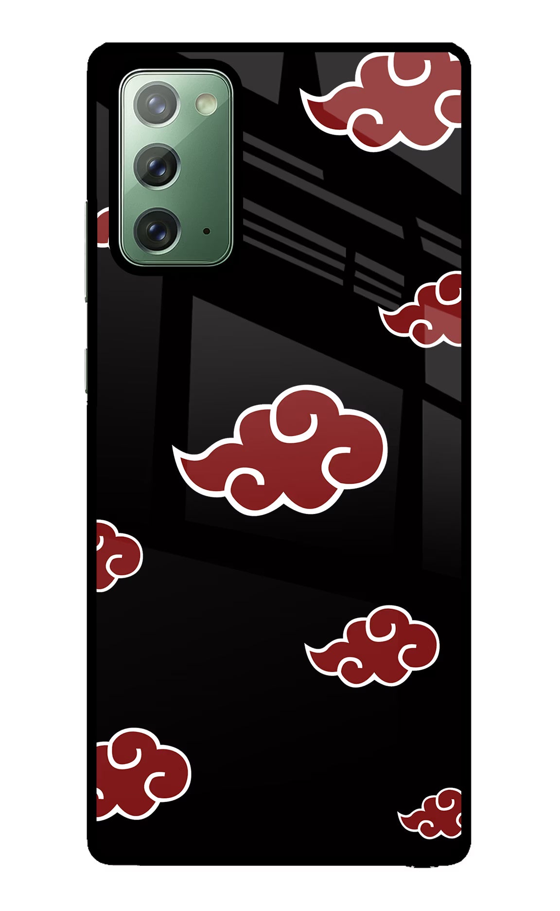 Akatsuki Samsung Note 20 Glass Case Back Cover by Casekaro