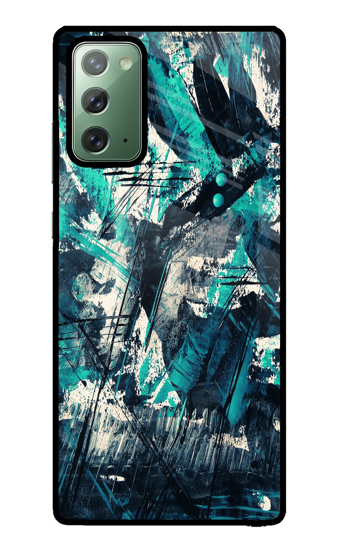 Artwork Samsung Note 20 Glass Case Back Cover by Casekaro