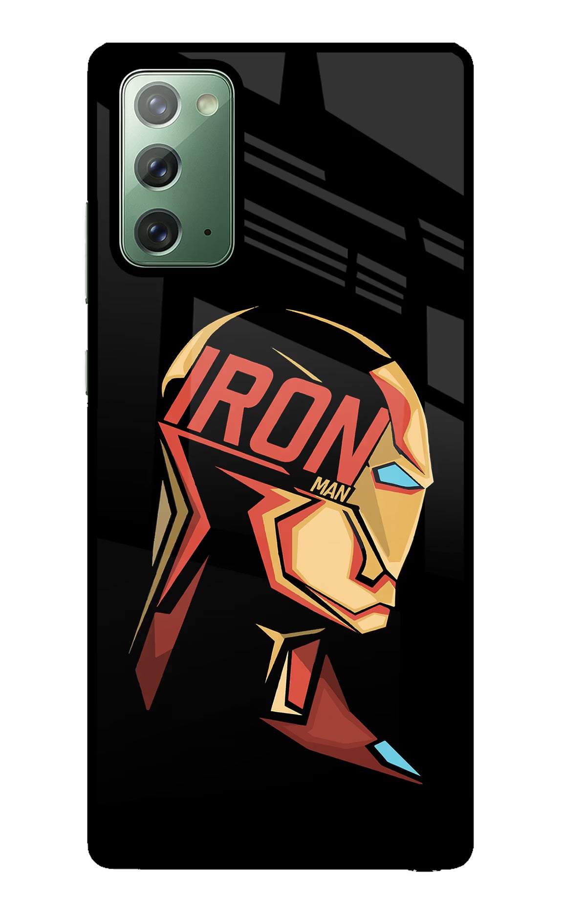 IronMan Samsung Note 20 Glass Case Back Cover by Casekaro