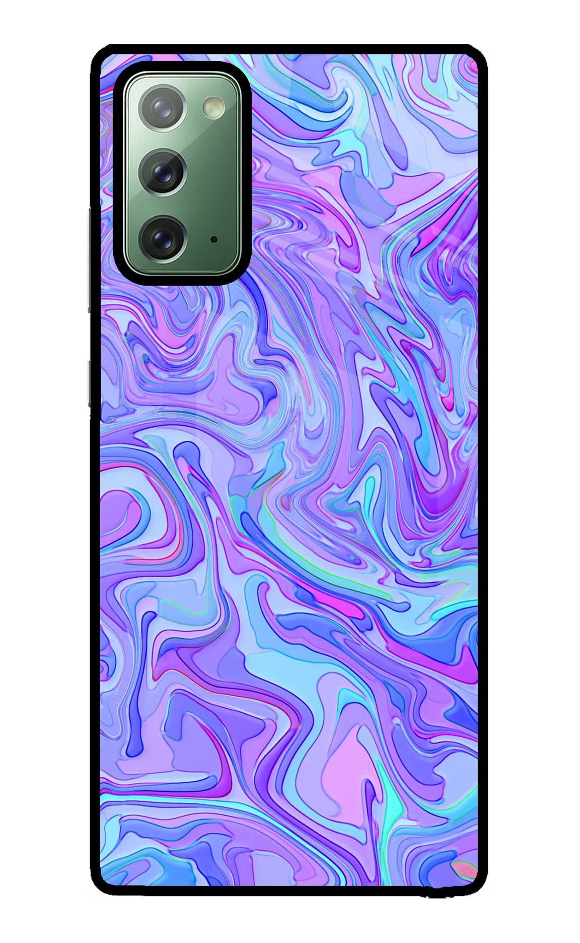 Glitter Samsung Note 20 Glass Case
