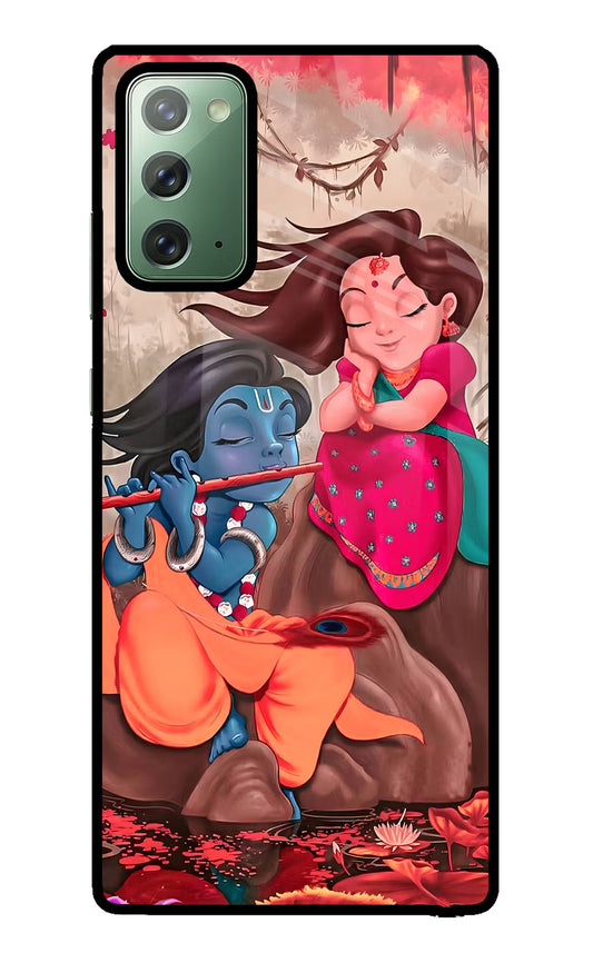 Radhe Krishna Samsung Note 20 Glass Case