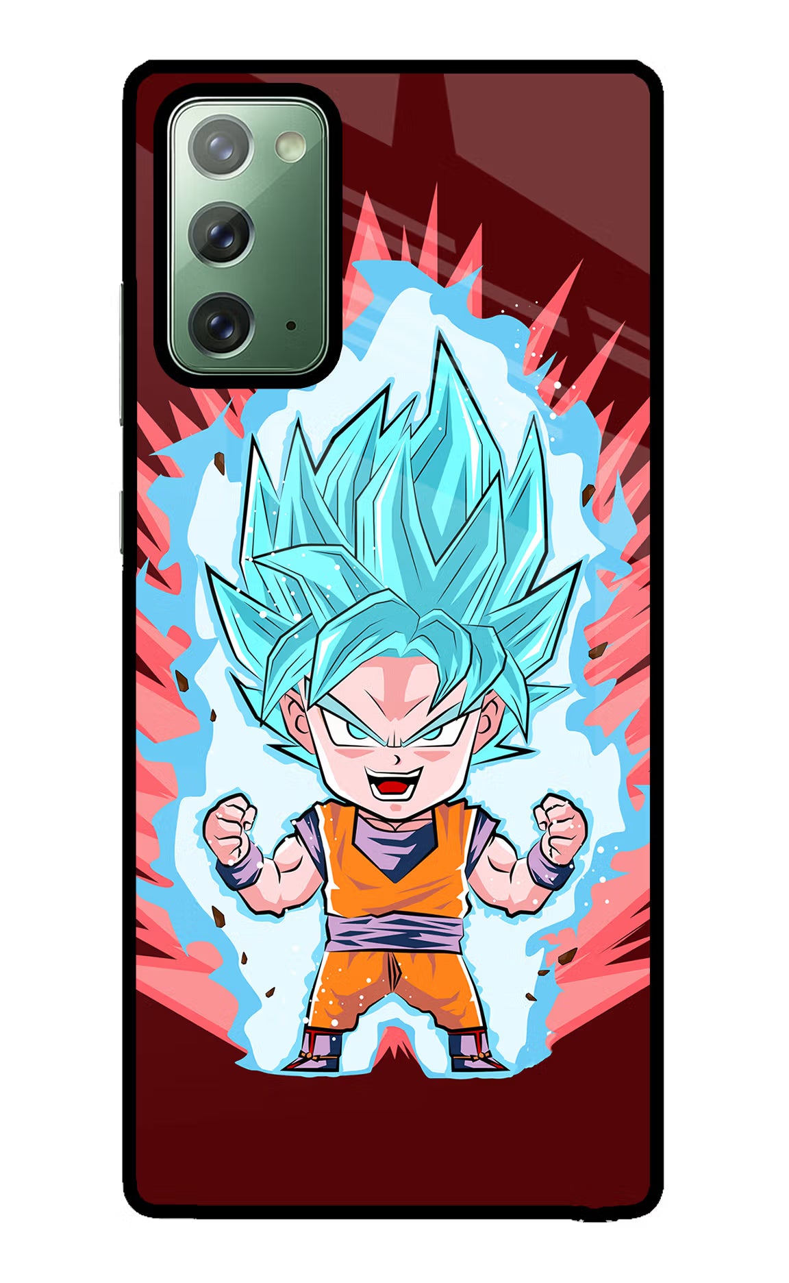 Goku Little Samsung Note 20 Glass Case
