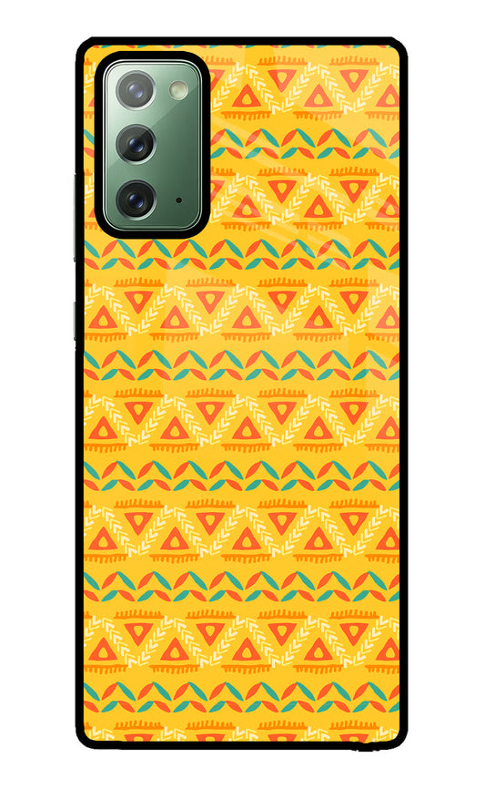 Tribal Pattern Samsung Note 20 Glass Case