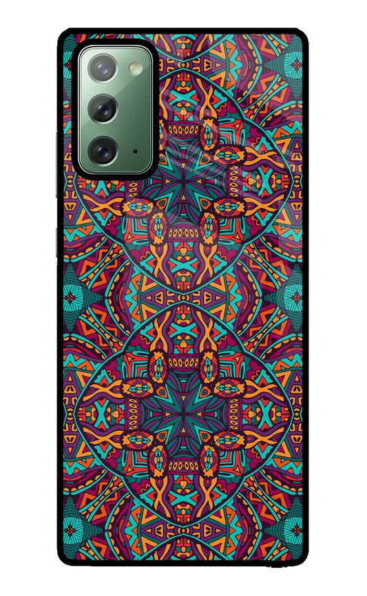 Colour Mandala Samsung Note 20 Glass Case