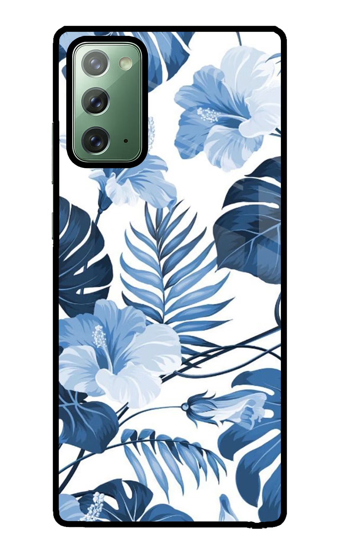 Fabric Art Samsung Note 20 Glass Case Back Cover by Casekaro