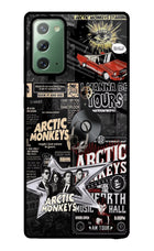 Arctic Monkeys Samsung Note 20 Glass Case