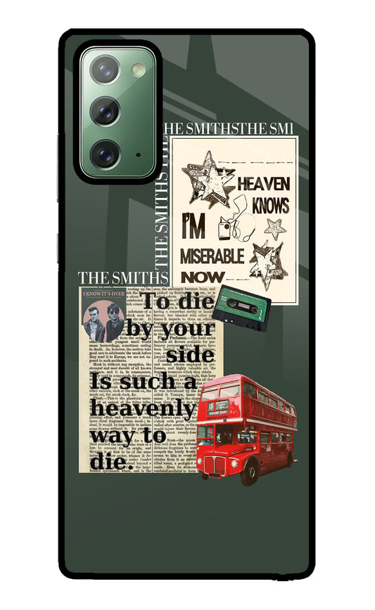 The Smiths Samsung Note 20 Glass Case