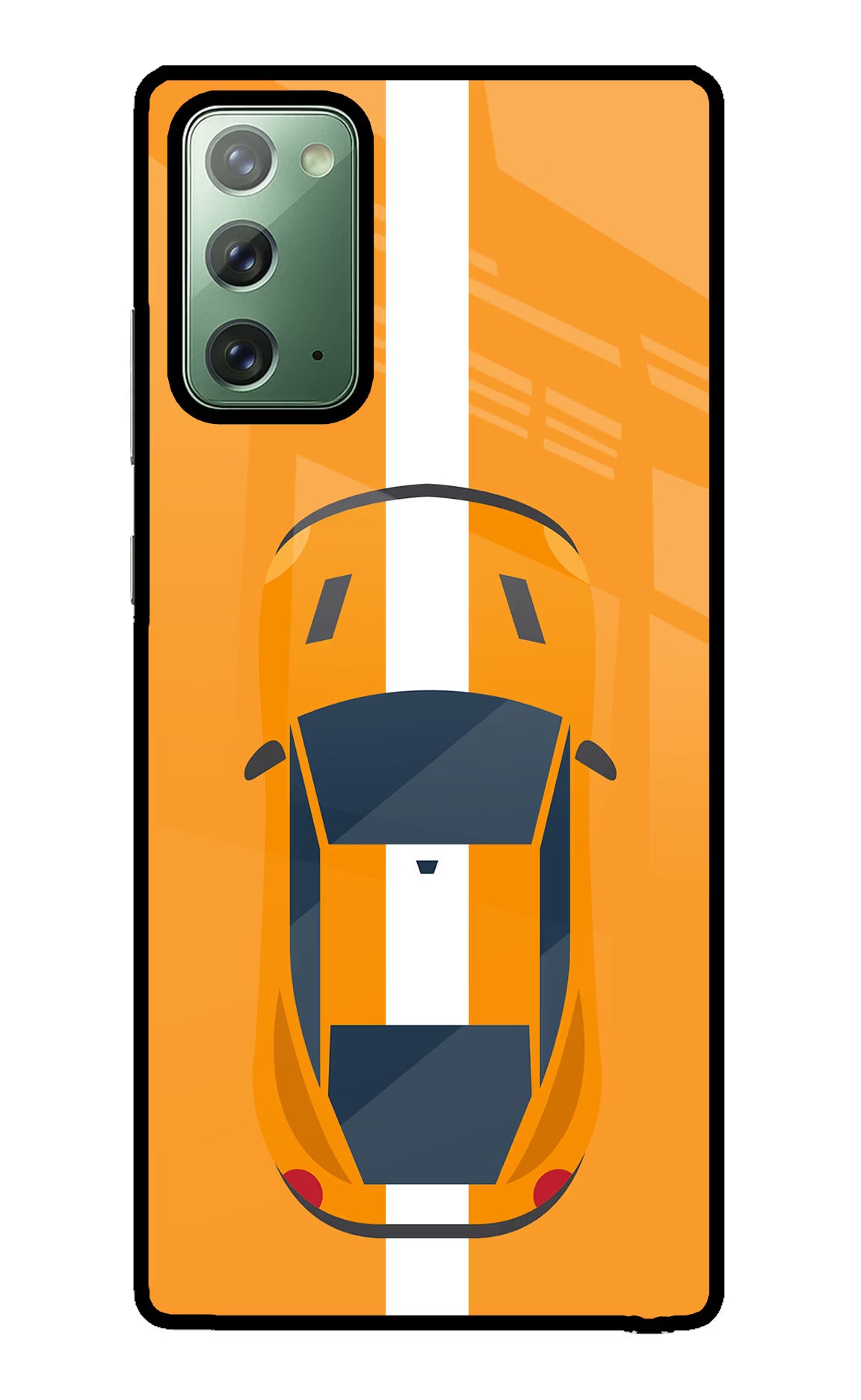 Highway Pursuit Samsung Note 20 Glass Case Back Cover by Casekaro